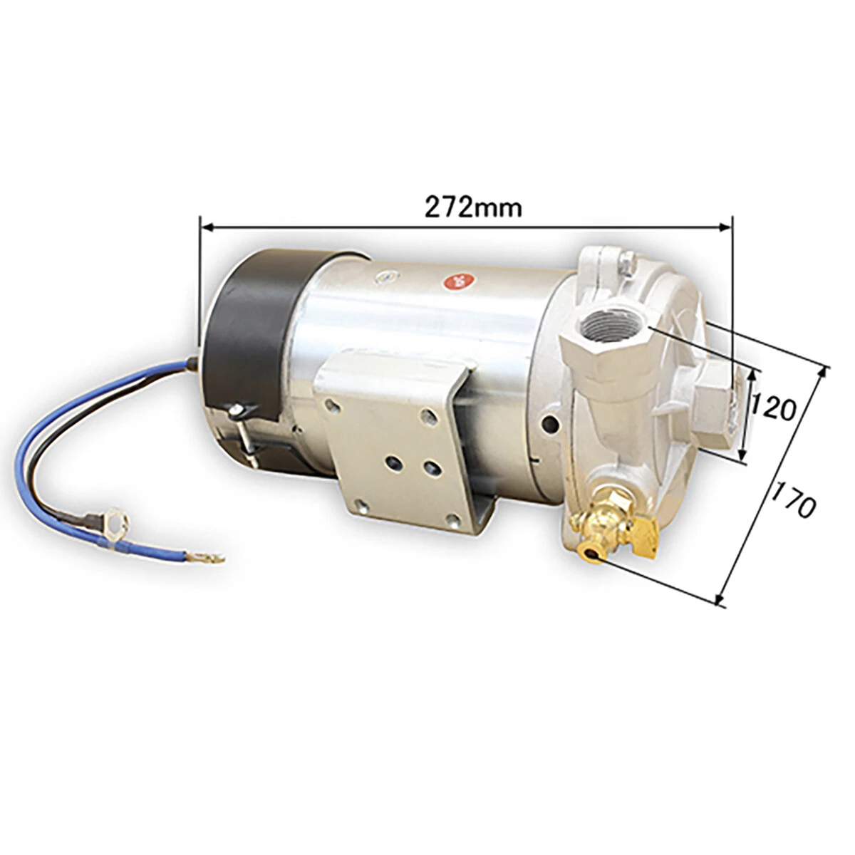 公式】パーマンショップ-ミキサー車用洗車水ポンプ 24V 400W: 清掃機器