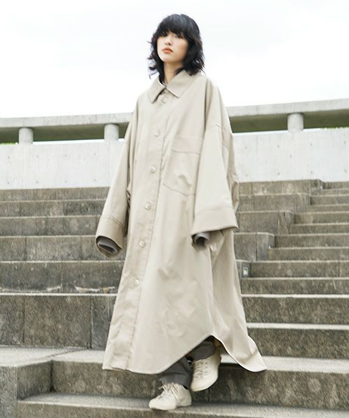 Edwina Hoerl エドウィナホール HBB BASTARD COAT [03/EH45HBB-02/beige]_