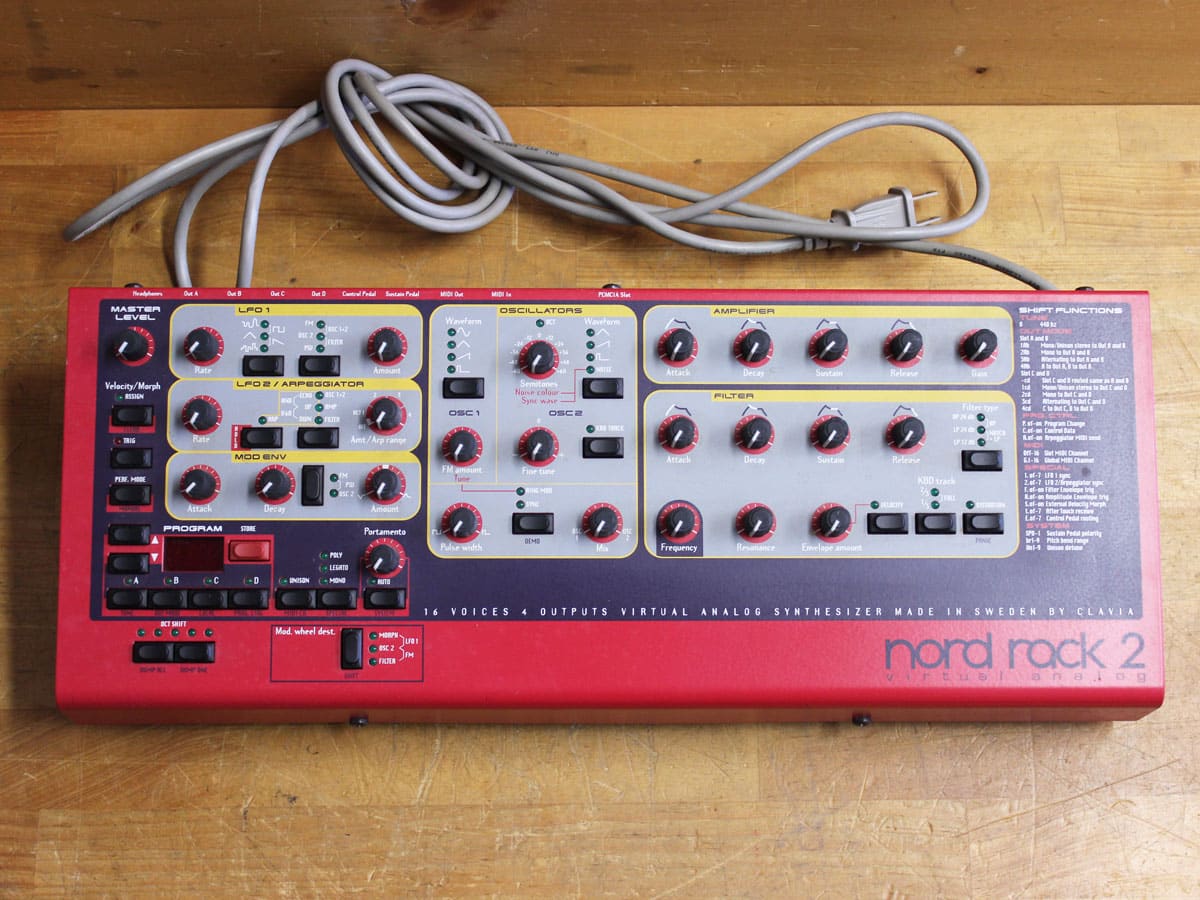 中古】CLAVIA Nord Rack 2 シンセサイザー 音源モジュール - 神奈川県