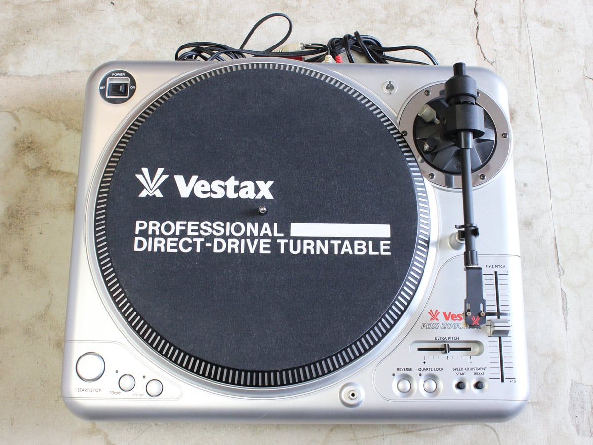 vestax pdx-2000 ターンテーブル 2台 Vestax PDX-2MKII ターンテーブル