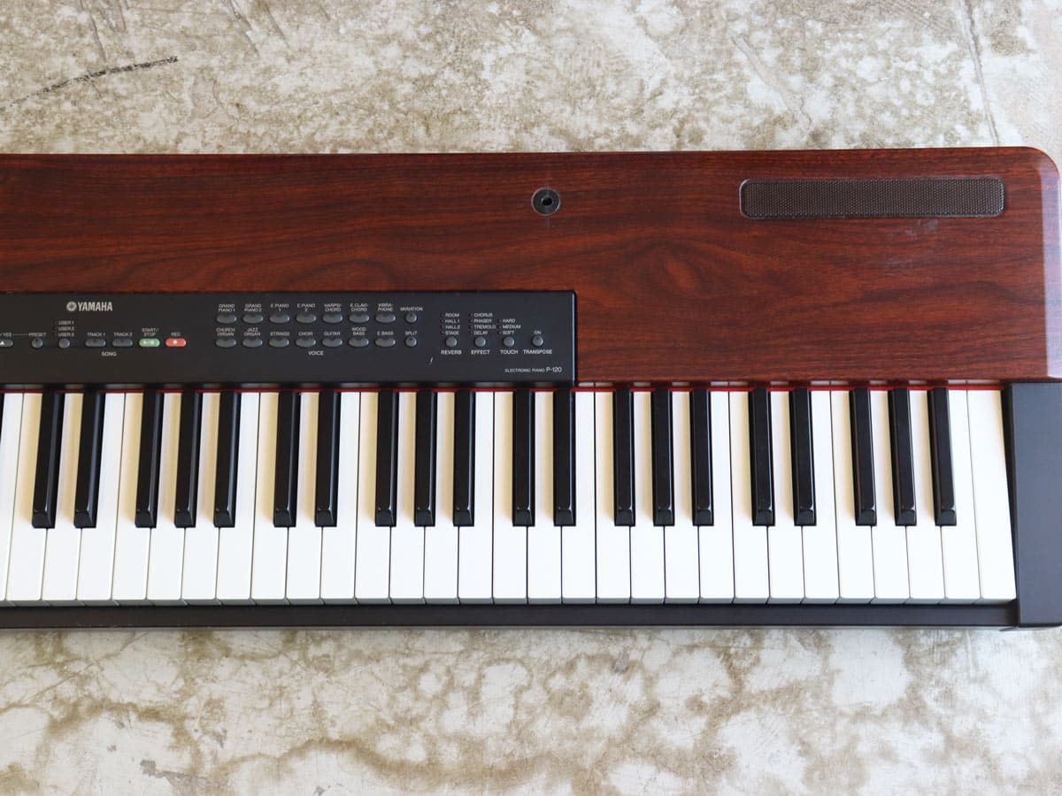 中古】YAMAHA P-120 電子ピアノ 2005年製 ローズウッド - 神奈川県の