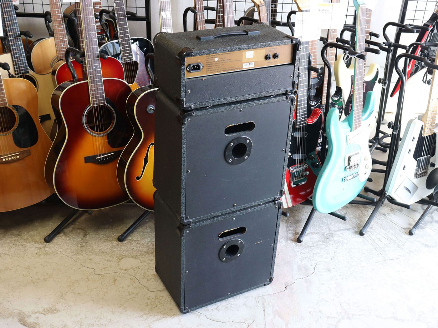中古】Marshall VALVESTATE 10 8001 3段スタックアンプ UK製 - 神奈川