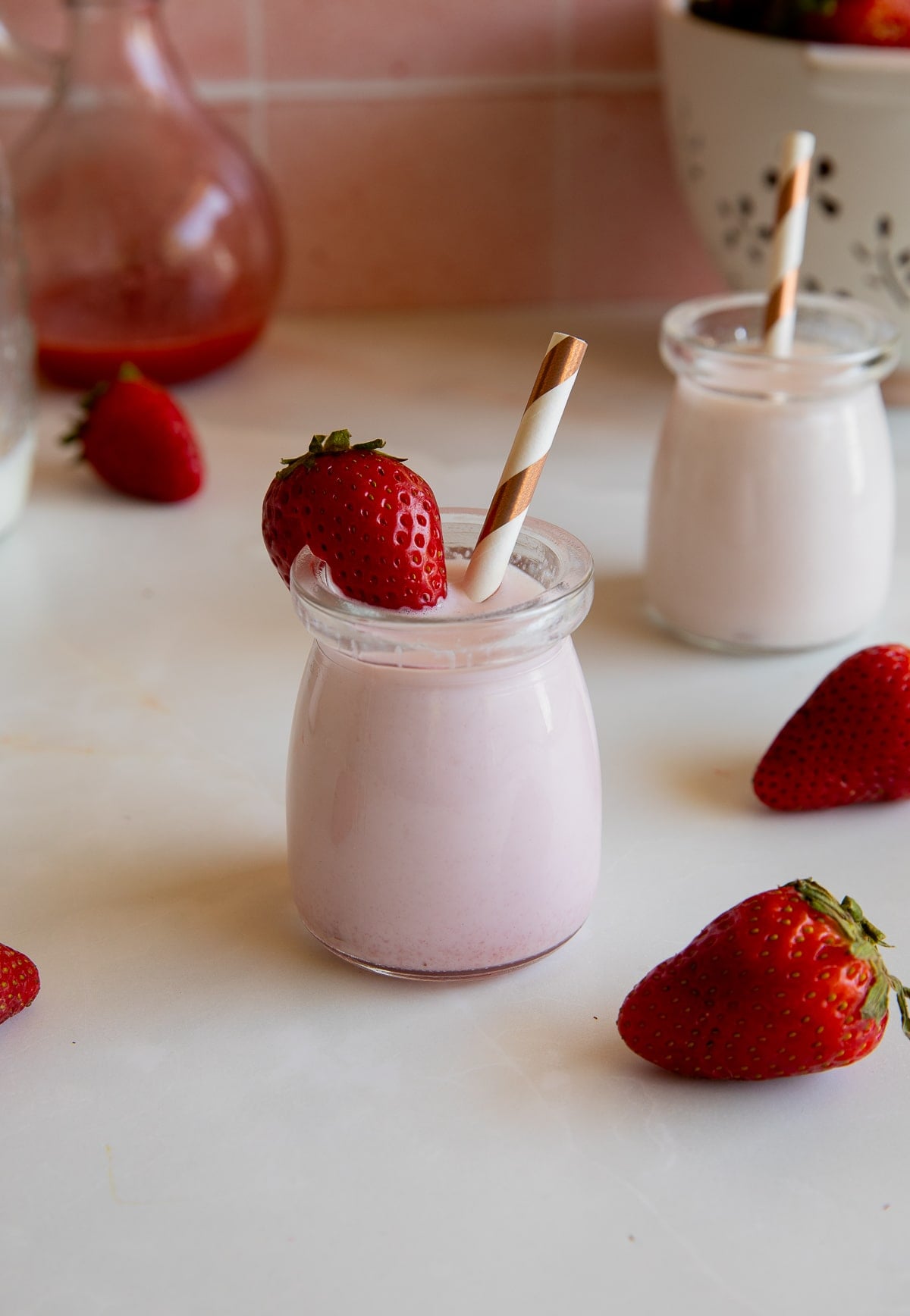 Homemade Strawberry Milk Recipe - Partylicious