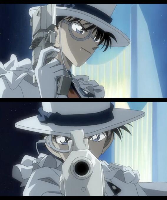 どうやらケリが付きそうだな…探偵君。 （劇場版 名探偵コナン「銀翼の