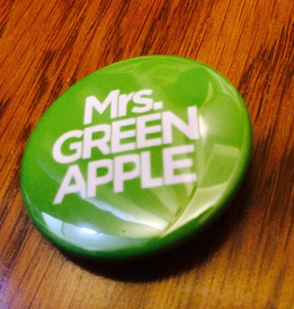 Mrs. Mrs. GREEN APPLE 非売品 レア 販促 店頭パネル GREEN APPLE