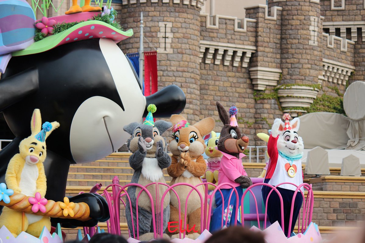 🐰🐣🐰懐かしのイースターワンダーランド🐰🐣🐰うさぎオールスターズ
