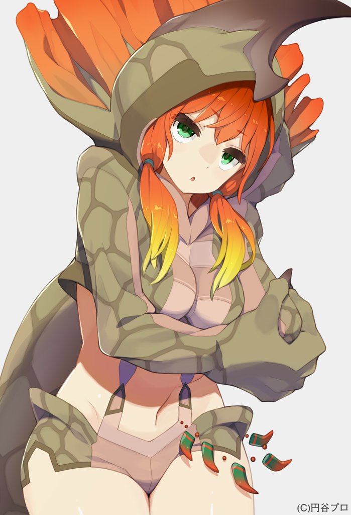 頬杖アギラ #怪獣娘 #ウルトラ怪獣擬人化計画