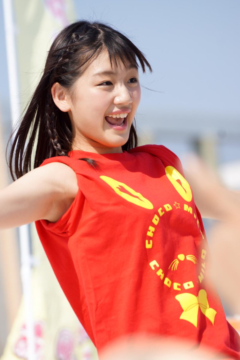 choco☆milQ 佐々木美玲 みーぱん ① 2015.08.01 Tokonatsu Idol