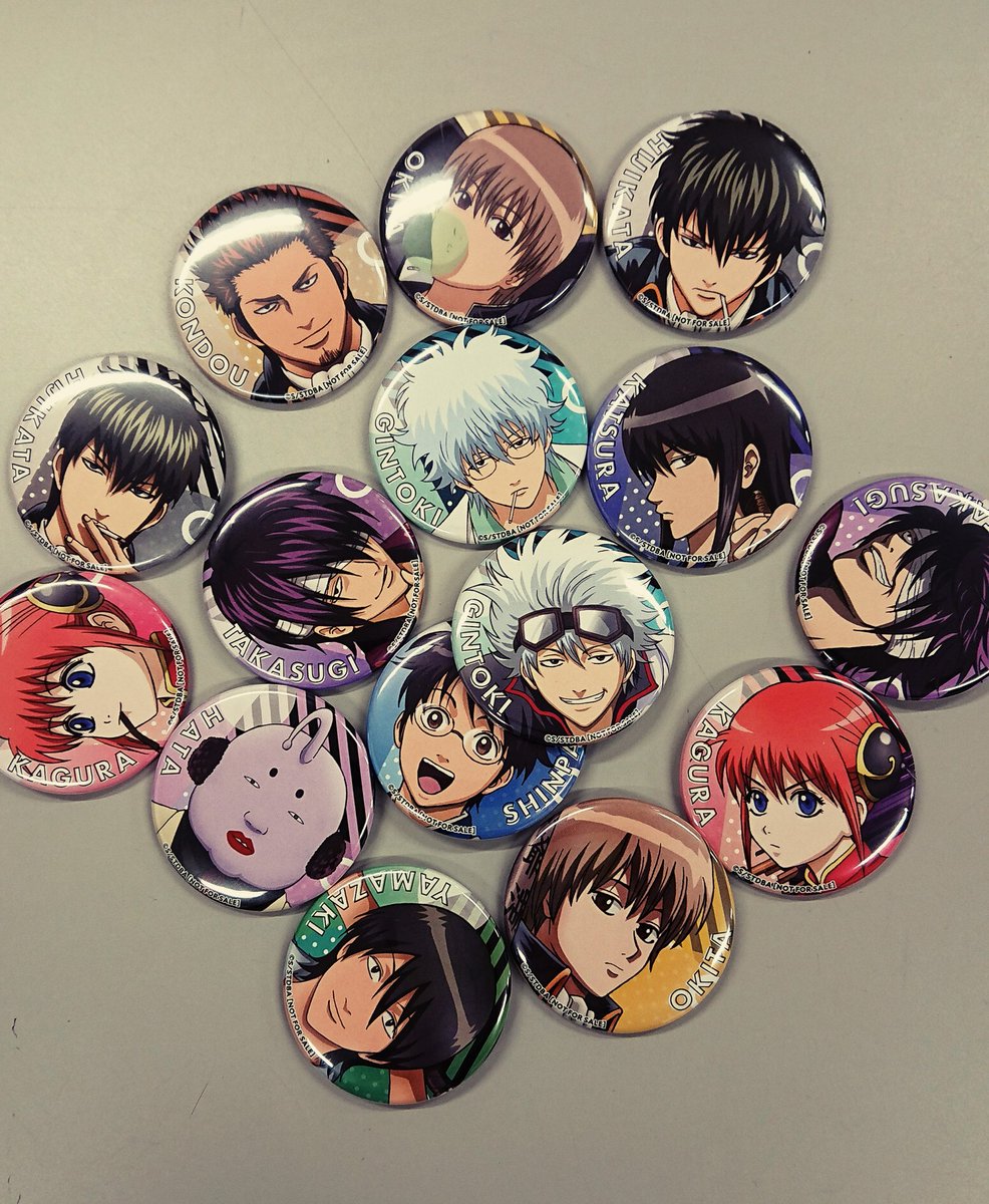 銀魂 神楽 神威 缶バッジ ジャンプフェスタ アニプレックス 【公式通販】