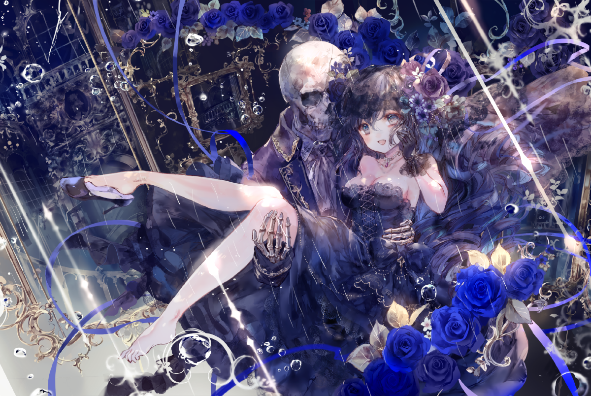 葉月ゆらさんの冬コミ新譜「Snow Veil」「Onyx Veil」のジャケット