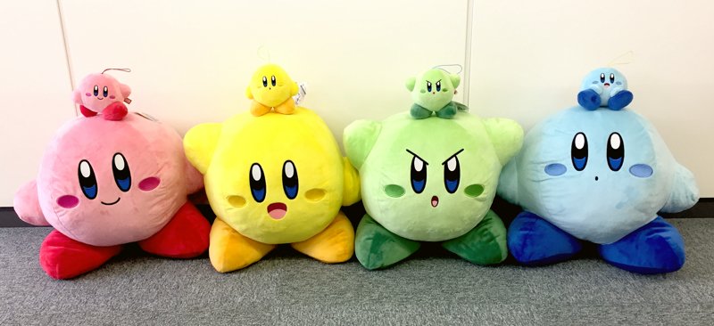 5月下旬は「#星のカービィ マルチカラーBIGぬいぐるみ」が登場！マルチ