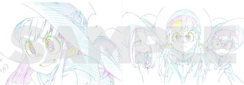 Little Witch Academia KEY ANIMATION BOOK」 リトルウィッチ