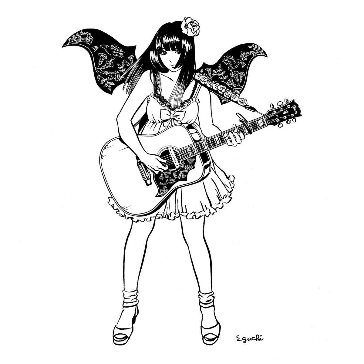 大森靖子の真骨頂は弾き語りだよ。ギター1本でここまで心かき乱される