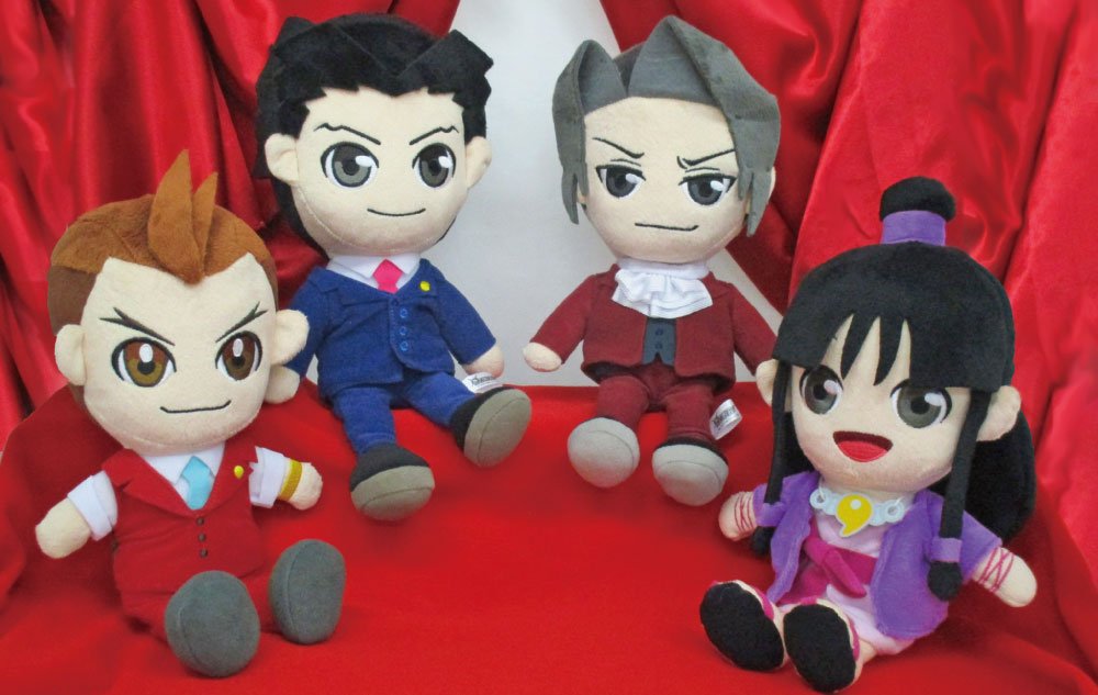 新商品】逆転裁判シリーズ「成歩堂龍一」「御剣怜侍」「綾里真宵」「王