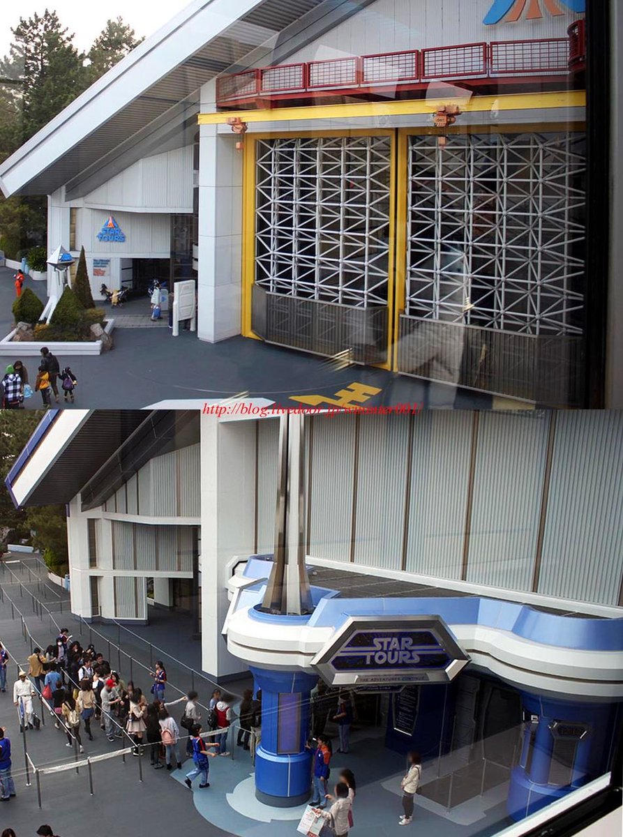 1989年7月12日に「スター・ツアーズ」が、東京ディズニーランドに