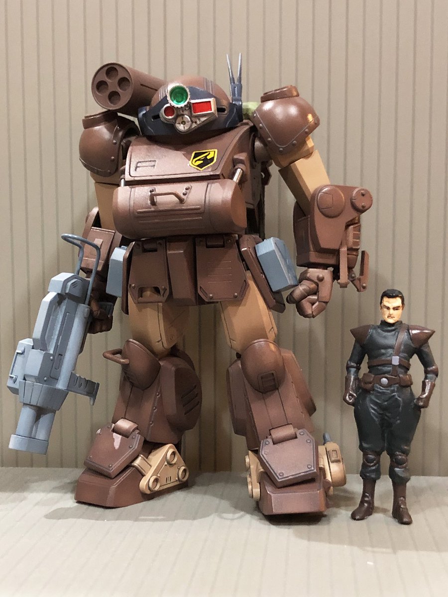 WF2019夏の新作「バウンティドッグ改造パーツ」塗装できました