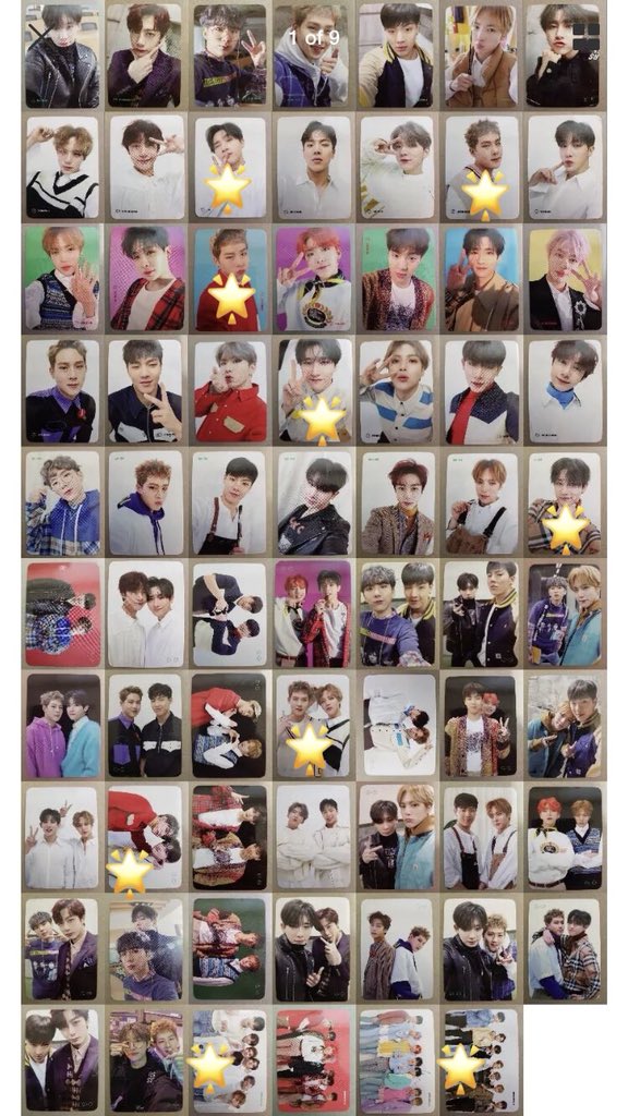 Monsta X モネク ミニョク ヒョンウォン 限定トレカ