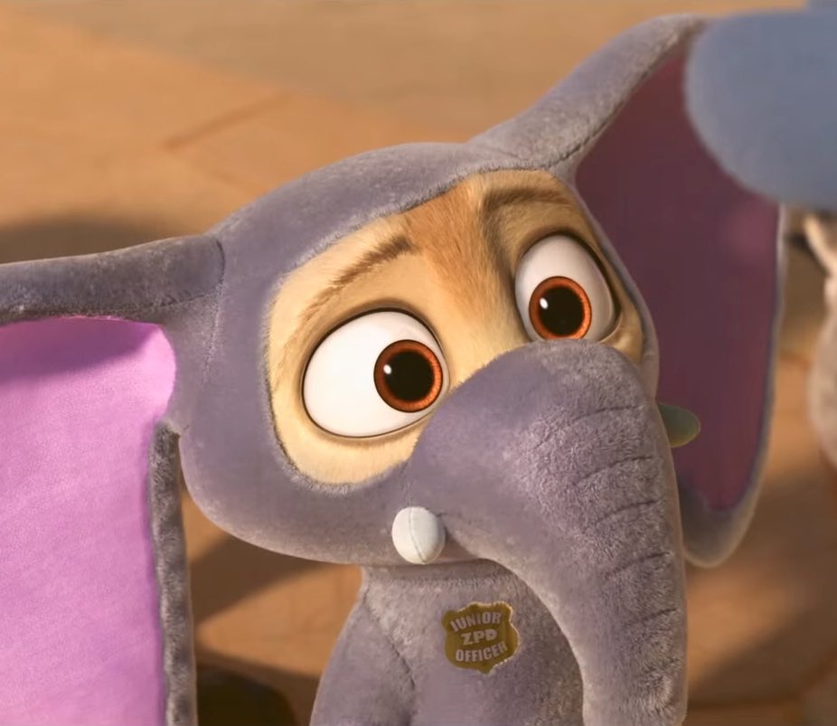 パオンパオンの坊や、声優さんの見た目がごっつい #ズートピア #フィニック