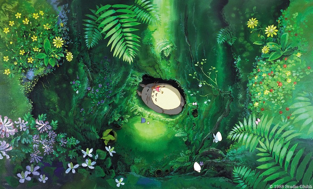 明日は｢#となりのトトロ｣ いいなー #メイちゃん💕 私も #トトロ の上で