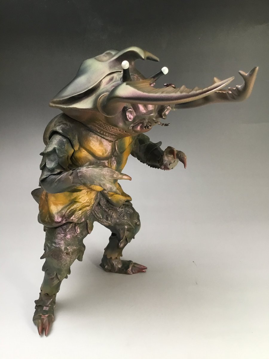 ビリケン商会さんのアントラーを作ってみました。 #メタポラ塗装