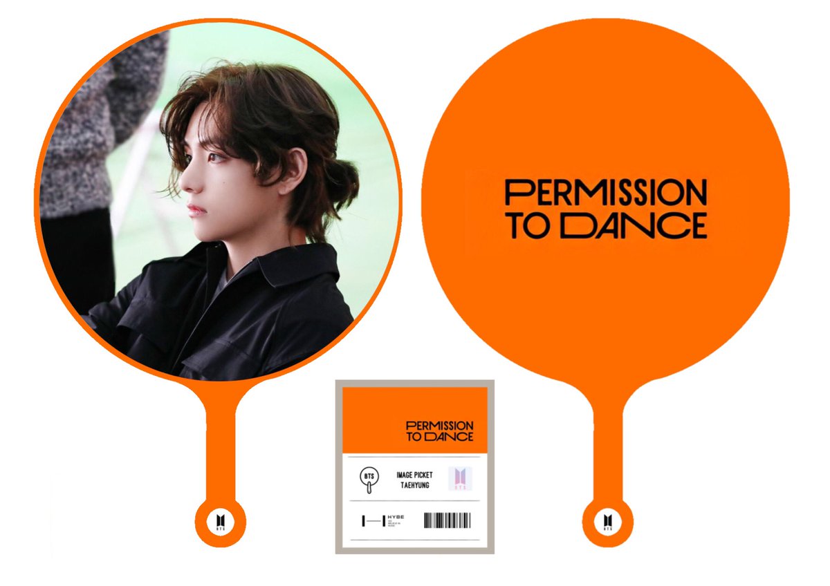 ミニうちわ #原画配布BTS #Permissiontodance