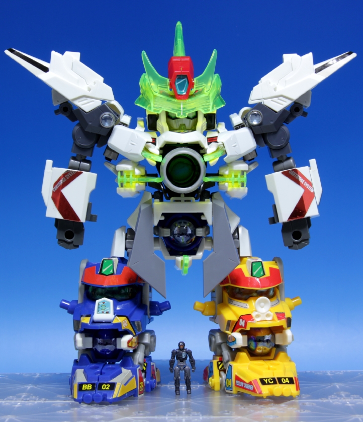 やっとできました。#ボンバーマン ビーダマン爆外伝V クリスホワイター