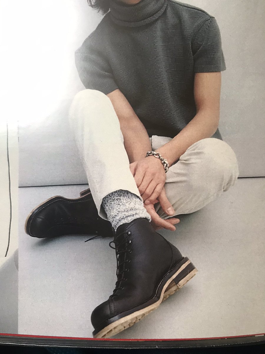 木村さん憧れて買いましたね。一億の星でも履いてました。大好きな