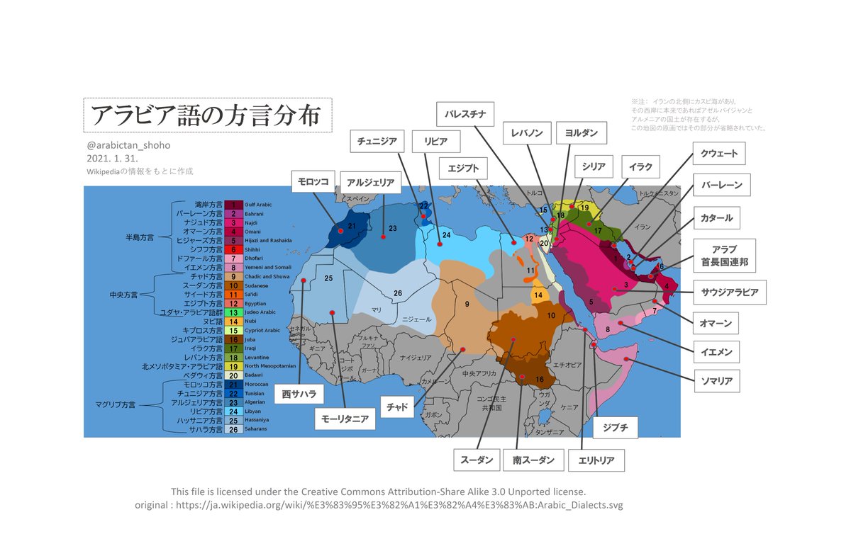 アフロ・アジア語族を学ぶたん (アラビア語などセム語派を含む)@語学