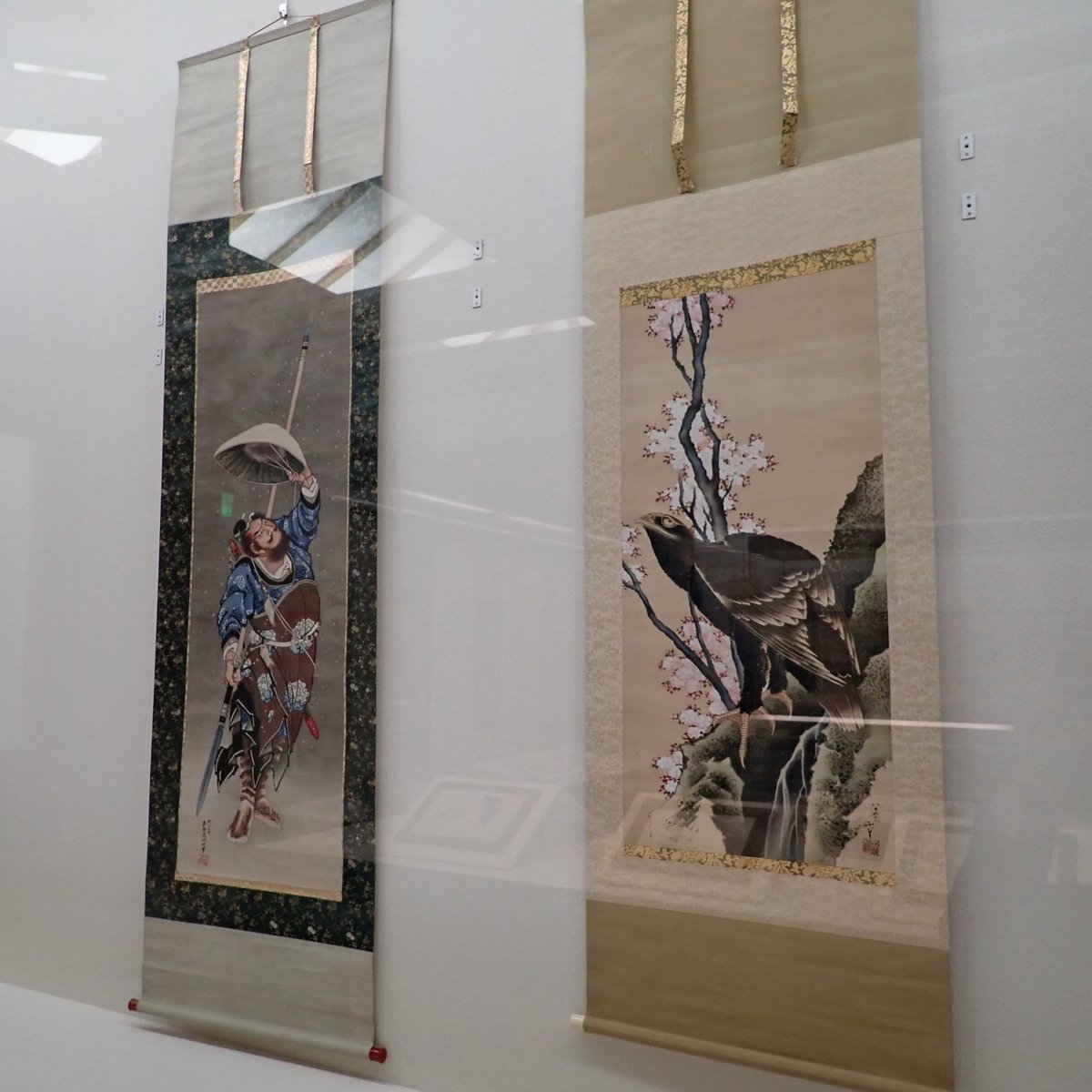 氏家コレクションの誇る #葛飾北斎 の肉筆画の大作は、こちらの2作品