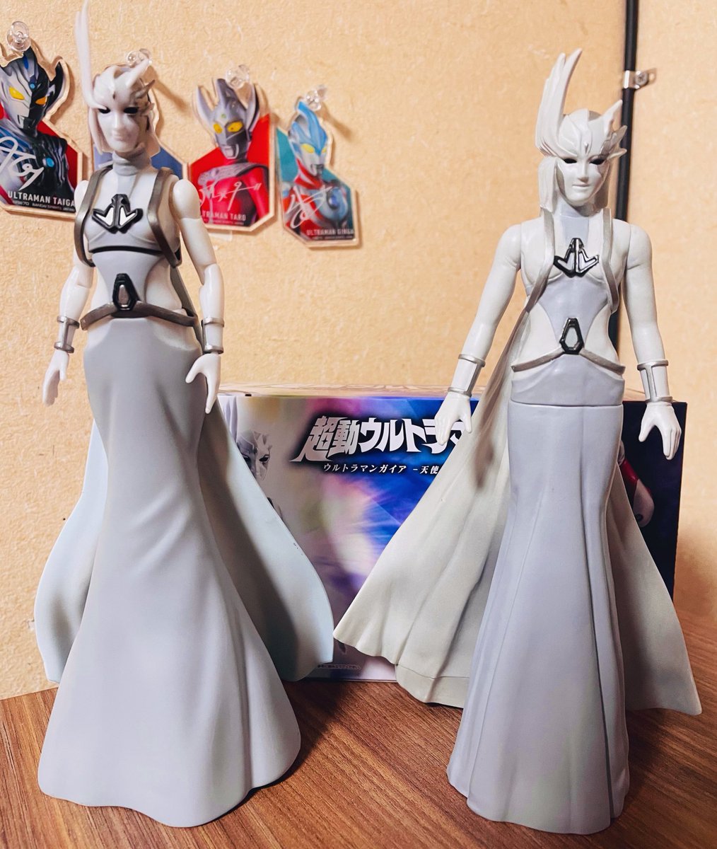 超動ウルトラマンガイア天使降臨のセットが届いた！ 予約当時、ゾグ第1