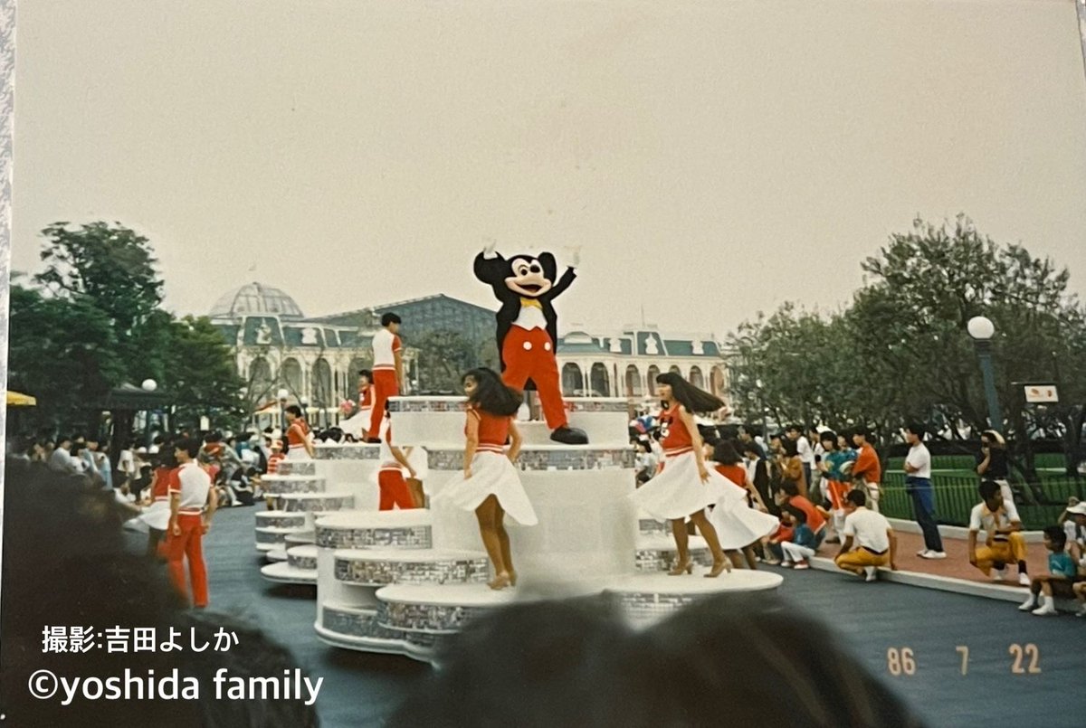 東京ディズニーランド84年開園当時の写真パズル 東京ディズニーランド