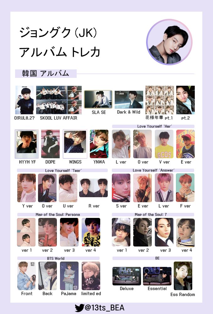 Update 2021 / 04 / 04 + Japanese version + Taiwan Dark & Wild