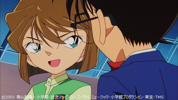 コナン君のそばに居るとドキドキして、 心臓の鼓動で時間が分かるんだ