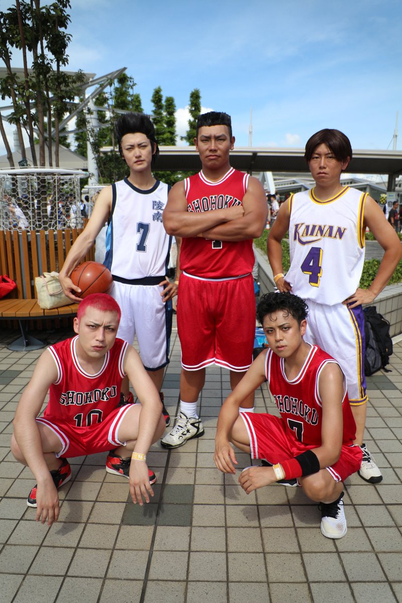 2019/8/12 スラムダンク：桜木花道 赤木剛憲 宮城リョータ 仙道彰 牧