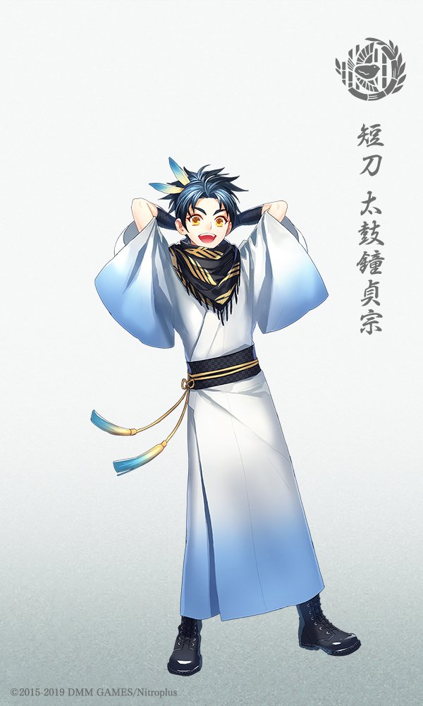 告知】「刀剣乱舞-ONLINE-」のキャラクター”燭台切光忠”の軽装差分を