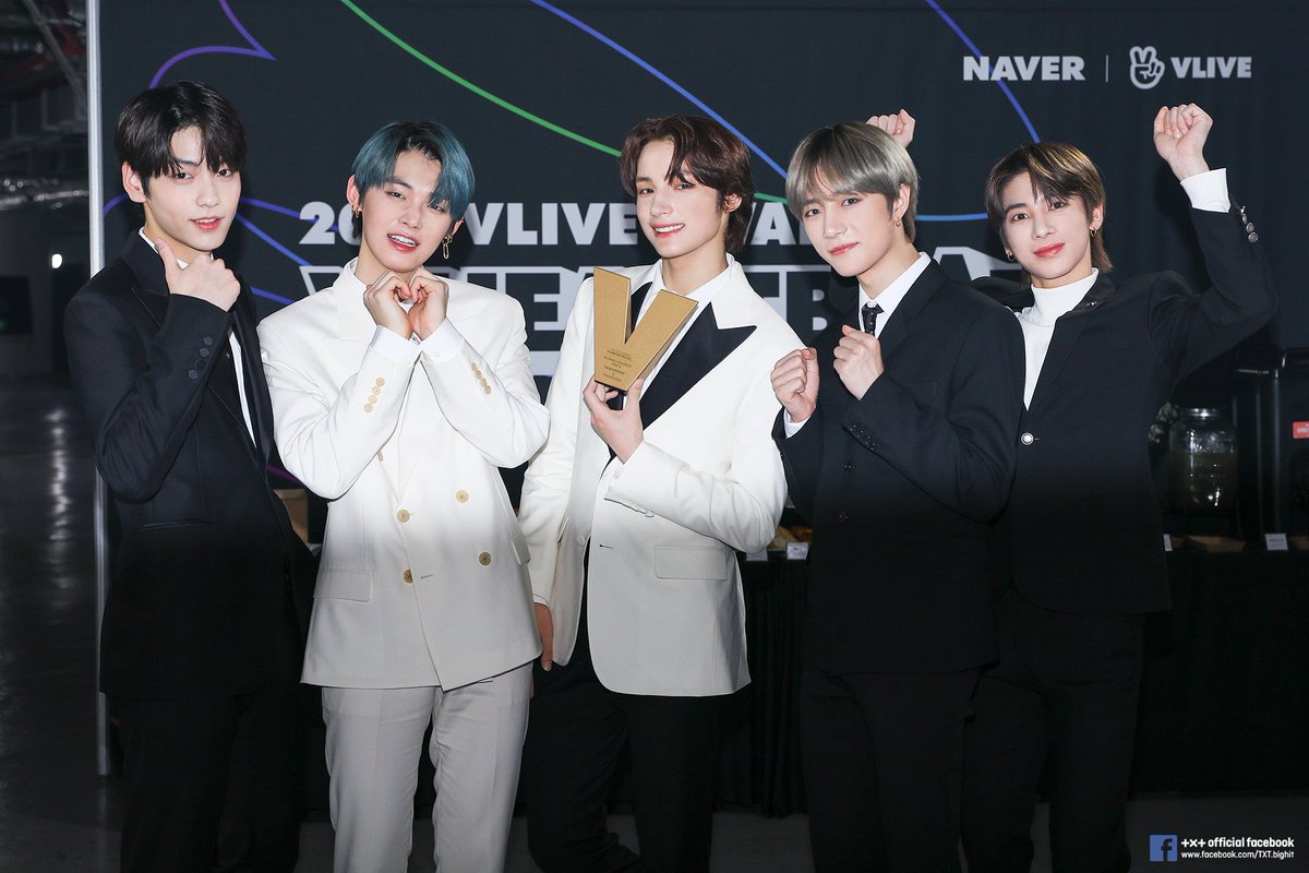 TOMORROW X TOGETHER '2019 VLIVE AWARDS V HEARTBEAT' Sketch