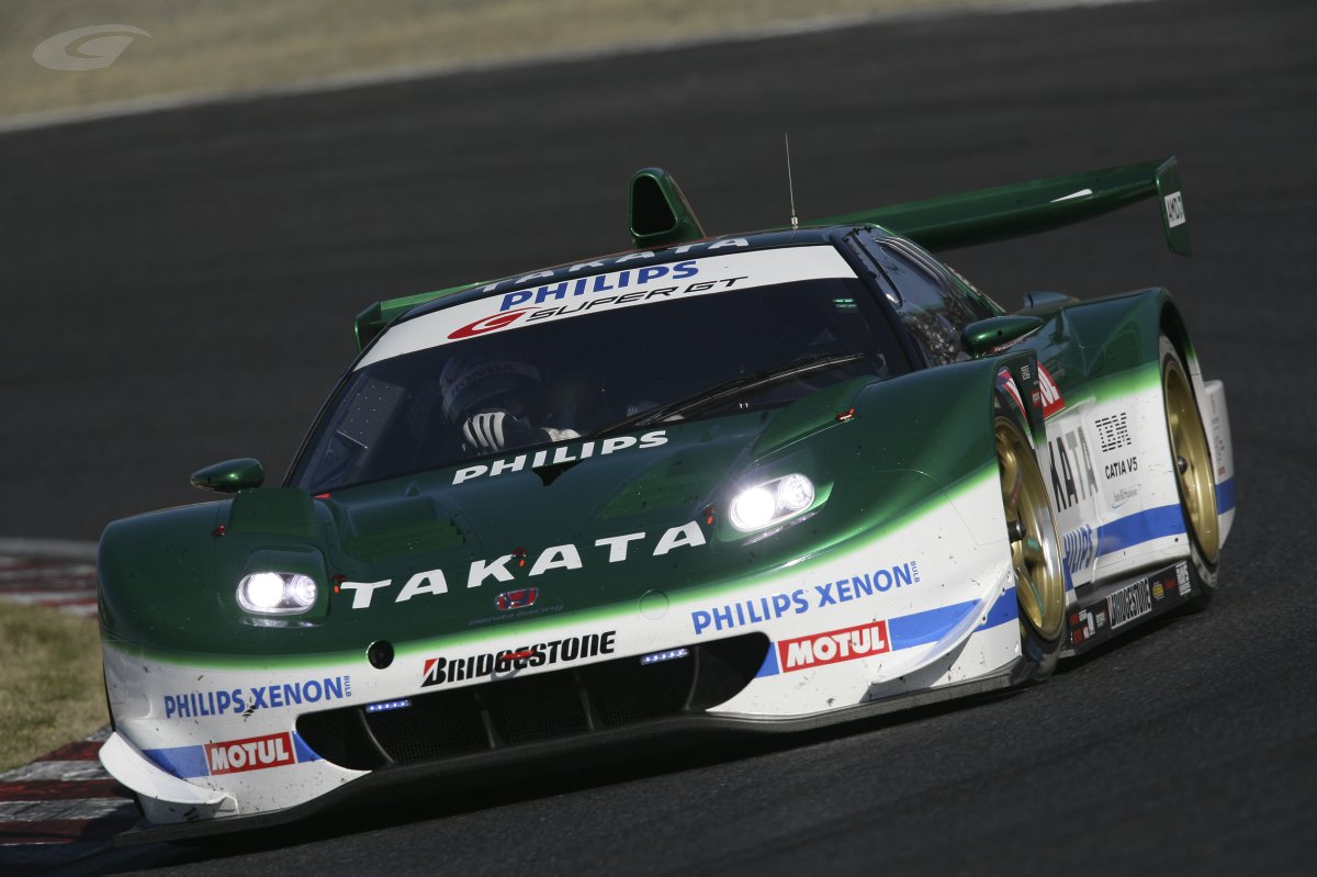 🏁SUPER GT Archive✨／ 2007年 No.18 TAKATA 童夢 NSX 道上龍／小暮
