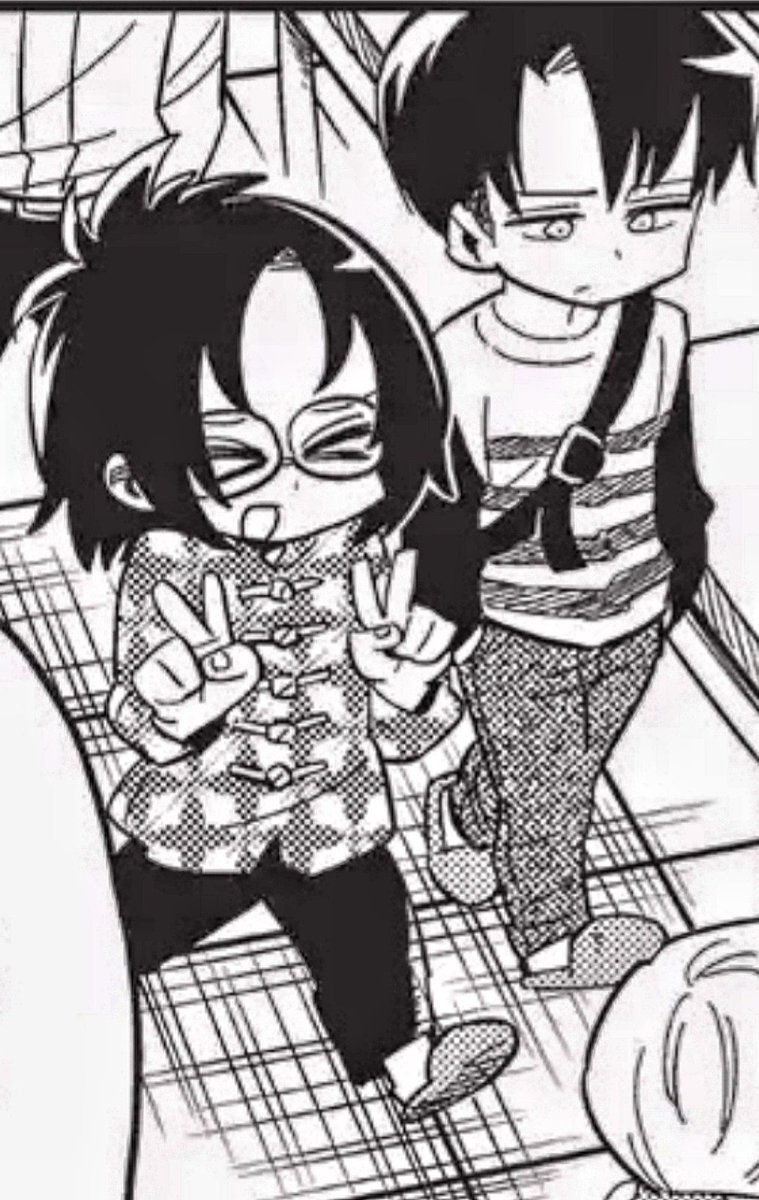 進撃の巨人 進撃！巨人中学校 ブロマイド リヴァイ ハンジ 進撃の巨人