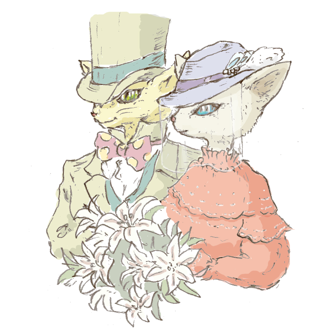 バロンとルイーゼ🌹 #ジブリ #スタジオジブリ #耳をすませば #バロン