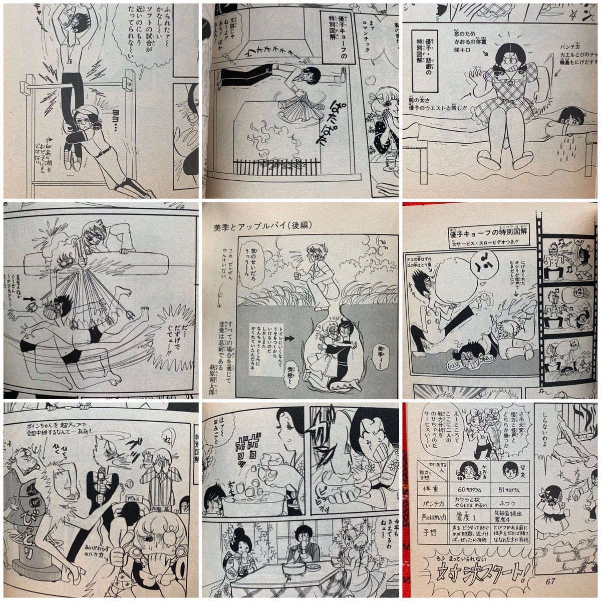 美季とアップルパイ🍎🥧② 山本優子1973年りぼん ザ少女漫画なか
