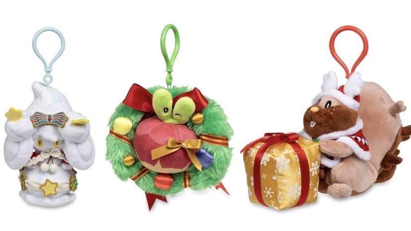 クリスマスグッズ「Pokémon Christmas Wonderland」より マスコット