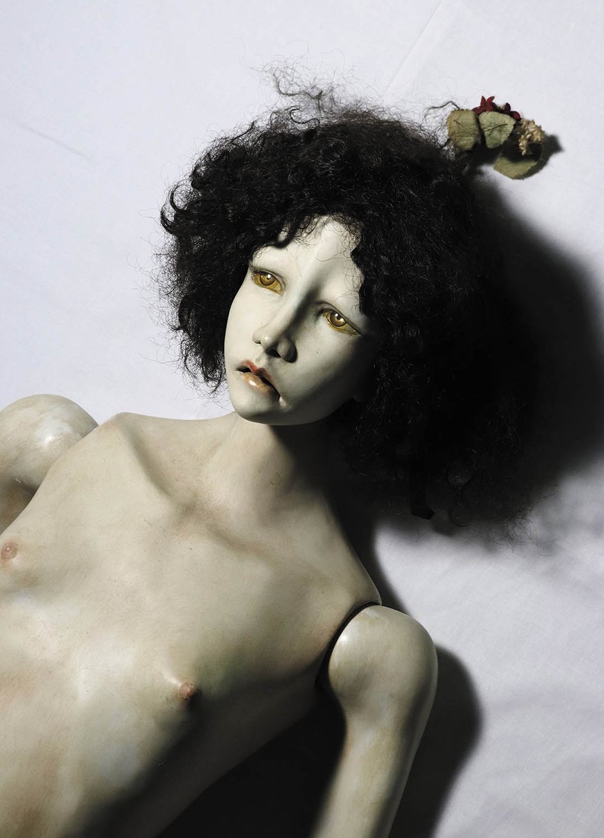 大オークション】天野可淡の作品、今日入札終了です。 日本の創作人形