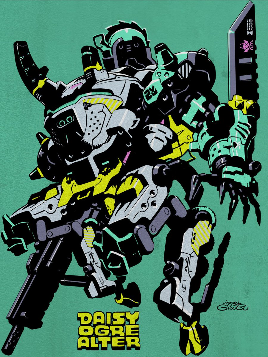 強化型デイジー 「デイジーオーガ・アルター」 プラモデルも発売予定