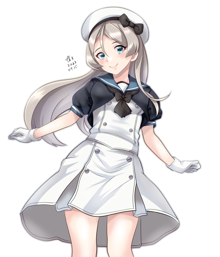 ジャベリン、ちょうど本日お迎え #艦これ #艦これ版深夜の真剣お絵描き