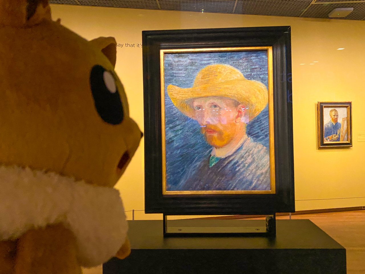 ゴッホ美術館 ゴッホイーブイ キャンバスアート 額縁付 ポケモン