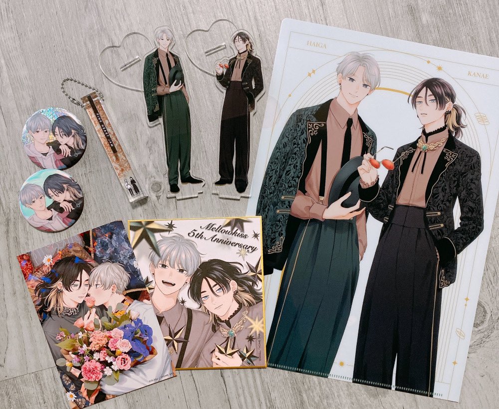 ブルメロ展2023 『#ピンクハートジャム』 グッズのサンプルいただき