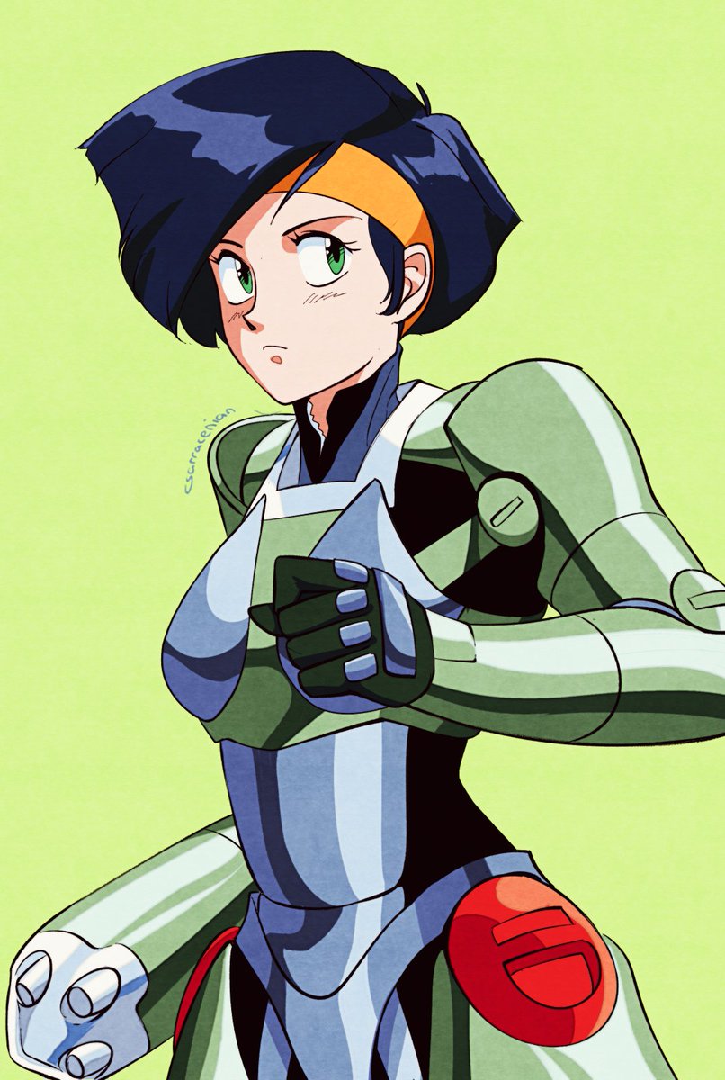 As a belated followup: Linna Yamazaki! From Bubblegum Crisis! I