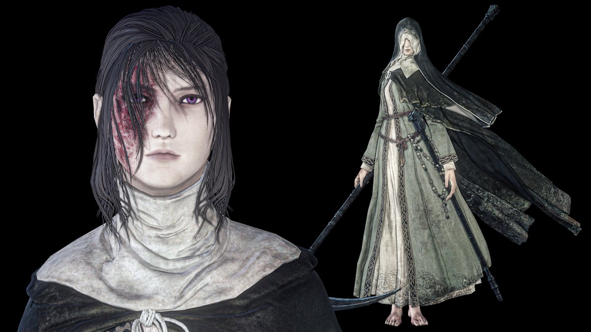 NPCたちの素顔 / Unmasked 火防女 / Fire Keeper ジークバルト