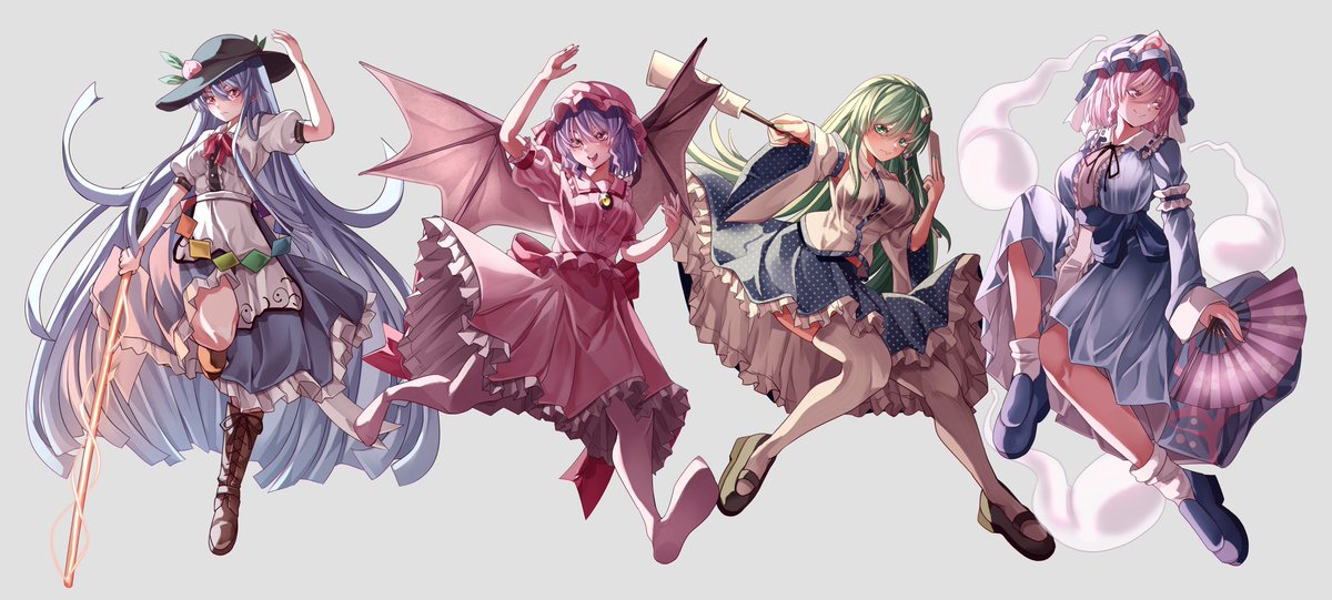 やはり全身絵の満足度は高い #今月描いた絵を晒そう