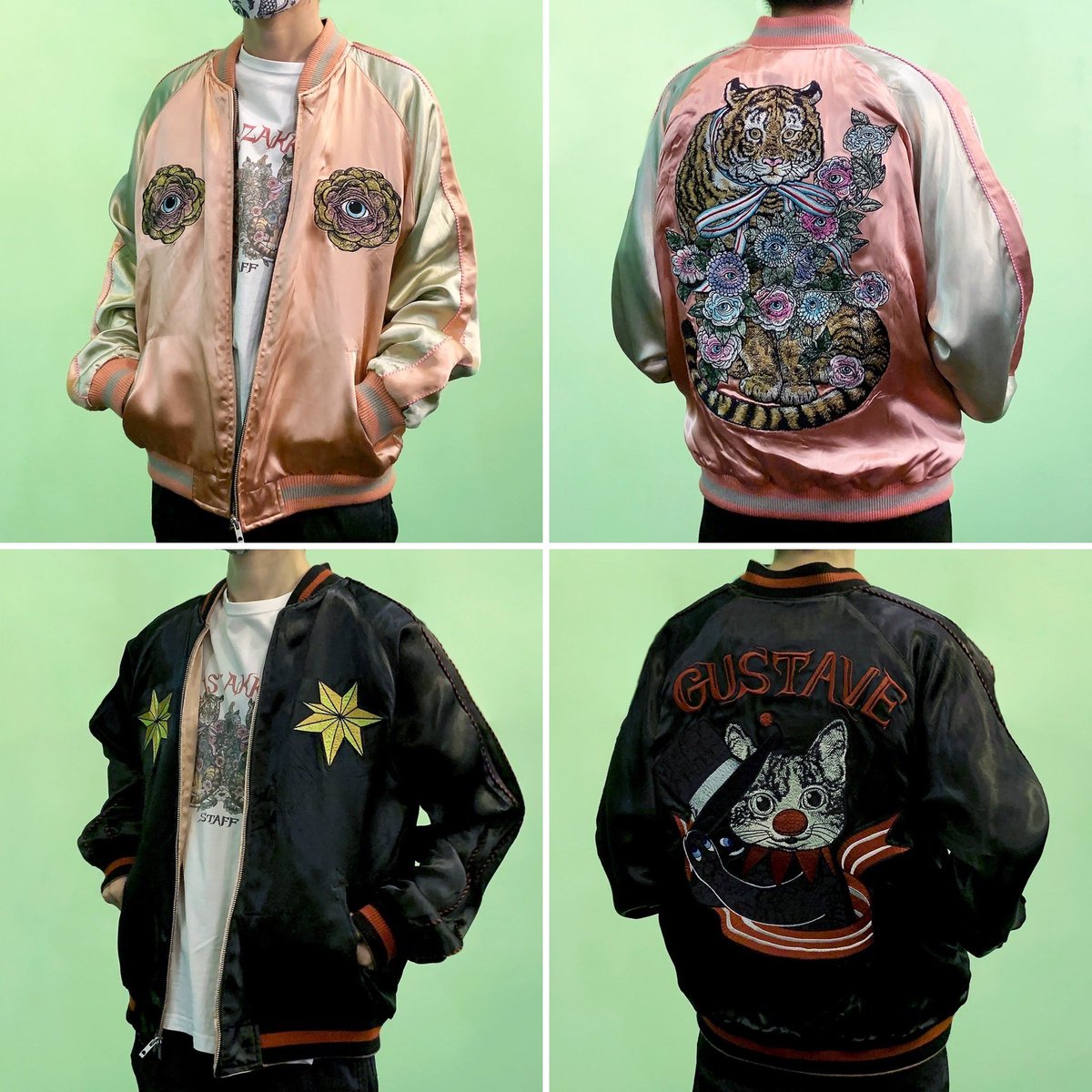 RT @HiguchiyukoT: 【実店舗】 ▪️スカジャン M・L／¥110,000(税込